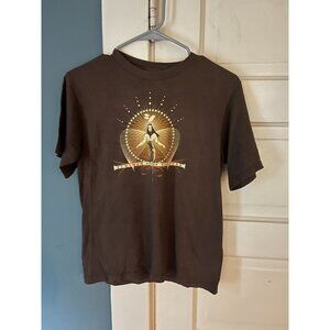 Vintage Y2K "Further Seems Forever" Brown + Tan S/S Band Shirt